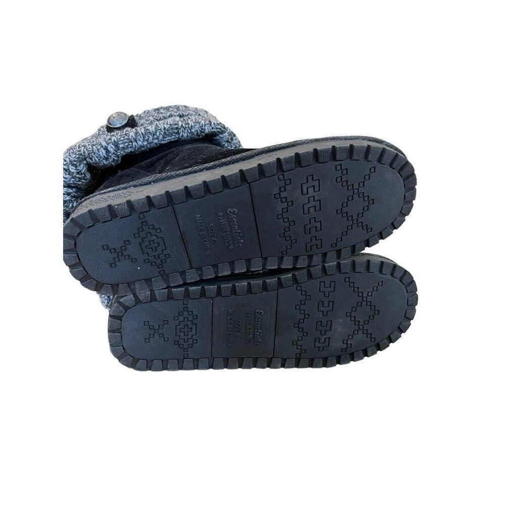 MukLuks Women's 6 Boots Faux Suede Faux Fur Ankle Booties Water Resistant NWT - Picture 6 of 7